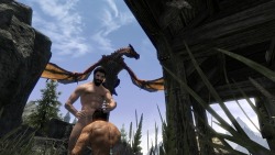 slavefantasies:  romy7:  monkeysaysficus:  aa-gayming:  When you’re minding your business trying to blow some trade and a fucking dragon shows up.  As things tend to happen  If i had a nickel…   What game is this???