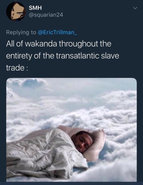 gunzonyatmblr: candlerave: queernigga:  zamzamafterzina:  queernigga: YALL NEED TO STOP. was wakanda