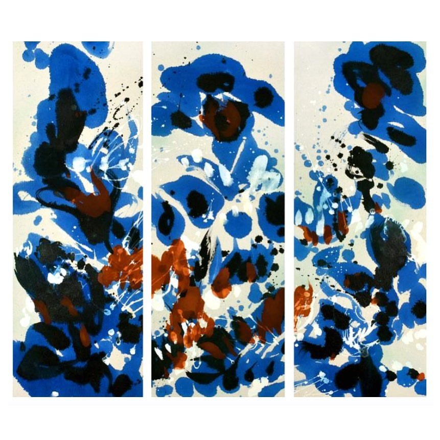 Winter Night Silent but Abundant Night Triptych Each Panel Is Winter Night Silent but Abundant Night Triptych Each Panel Is