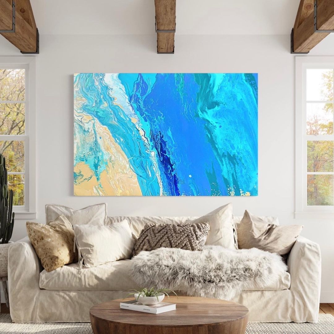 .
Get a new vibe for your livingroom✨✨✨
Follow for more home decor ideas Home Decor
Ocean by tableauxlunatiques 💙🌊🌟
EVERYBODY SHOULD HAVE A LIFE WITH A SEA VIEW
WE HAVE A BLUE MIND
💙
Do you know how to create energy in your home? - Color is the point...