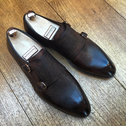 Meanwhile in Italy | Double strapped Monk shoes by Bontoni