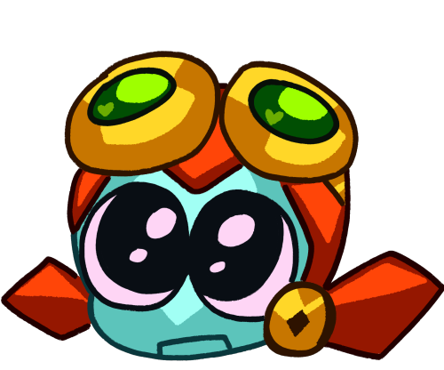 bigpinkbaguette: alright, here they are! batch number one of my steamworld-inspired emojis, featurin