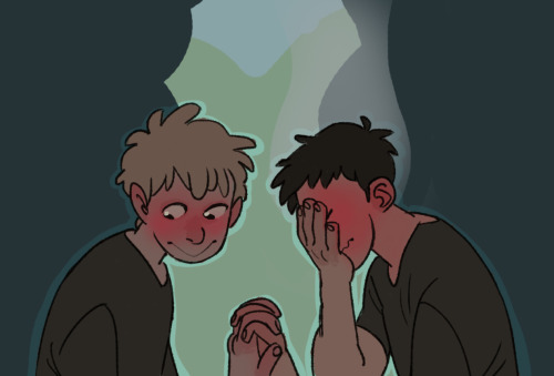 queenoftheantz:  Someone on twitter asked if they will kiss. the answer is yes. they will. 