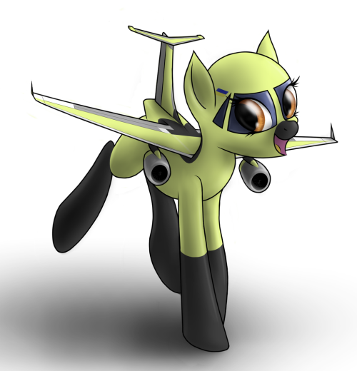 An-178 plane pony by thisisjayaitchPlane ponies are the greatest <3 