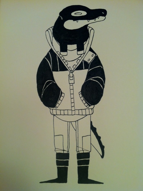 corycat-scribbles:second batch of inktober days 9-14egyptian gods in clothes that i’d wear