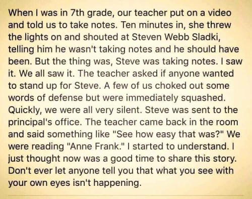 annie-pie:DON’T EVER LET ANYONE TELL YOU THAT WHAT YOU SEE WITH YOUR OWN EYES ISN’T HAPPENING.