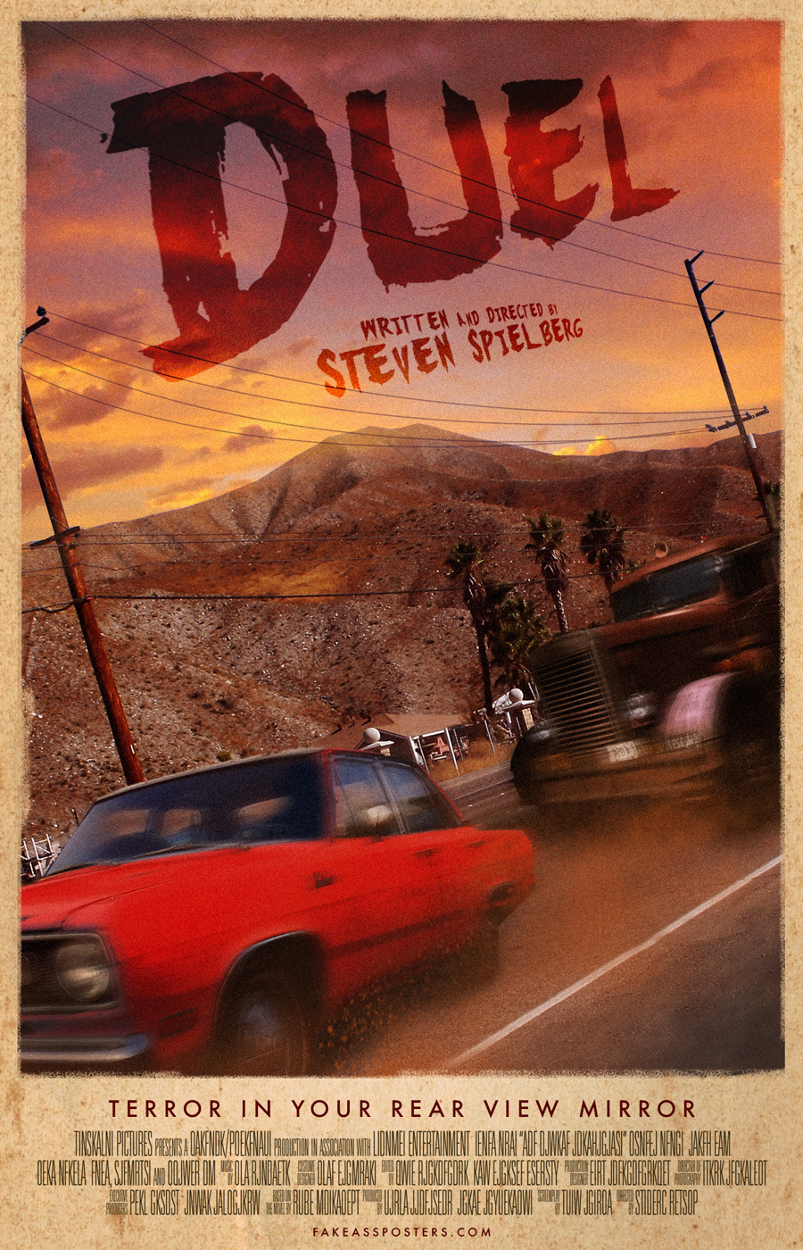 Duel Movie Poster