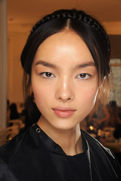 joga:Fei Fei SunBackstage at Valentino  