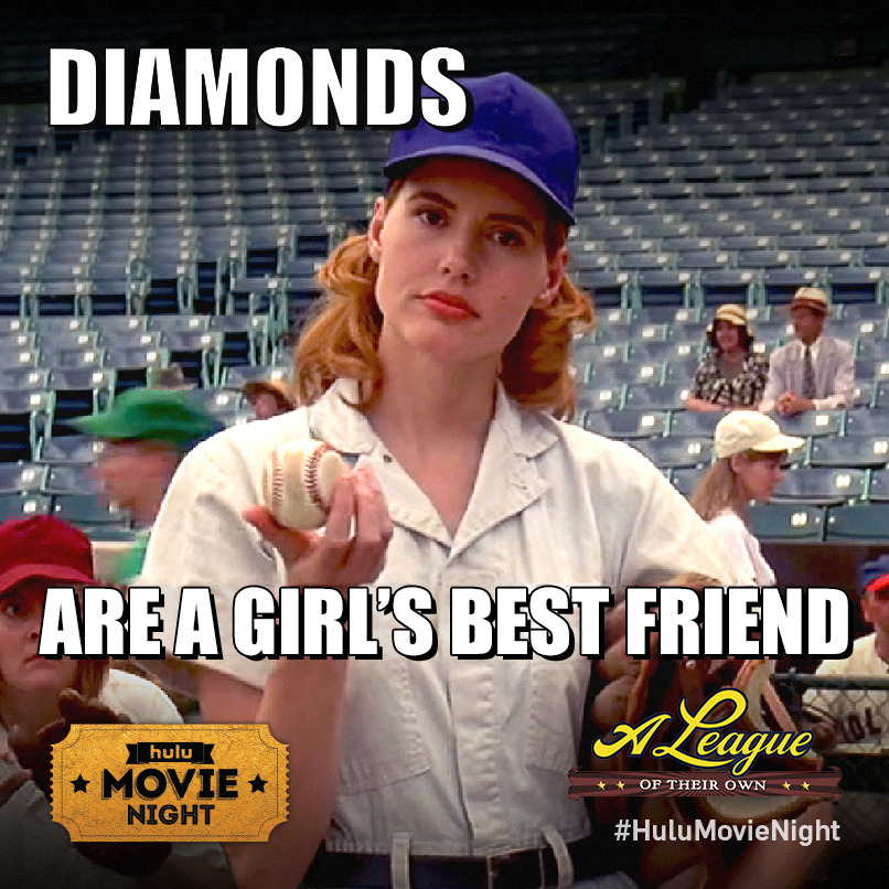 Today’s Hulu Movie Night selection is A League of Their Own. Watch it for free today here.