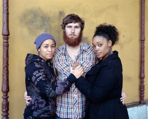 bobbycaputo: Complete Strangers Pose Together for Portraits  by Photographer Richard 