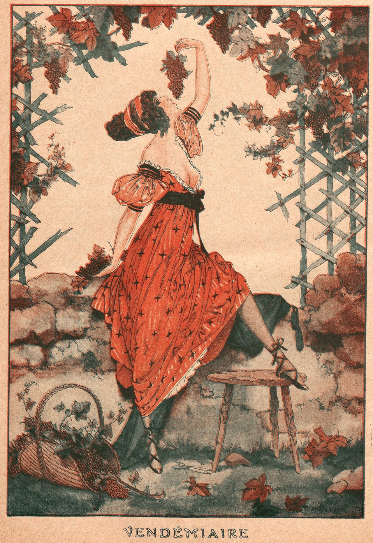 Chéri Hérouard (1881-1961), ‘Vendémiaire’, “Fantasio”, Oct. 15, 1917
Source