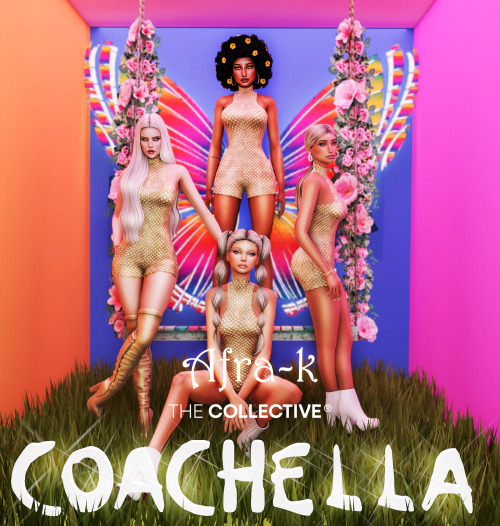 thecollectivesims: The Collective X Afra-K for Coachella Still don’t know what to wear for Coachella