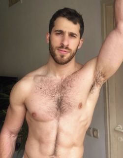 elnerdo19:The utterly gorgeous and scruffy, Razi Wahabi 💙🤍💙🤍💙🤍💙🤍💙🔥😍😍😘