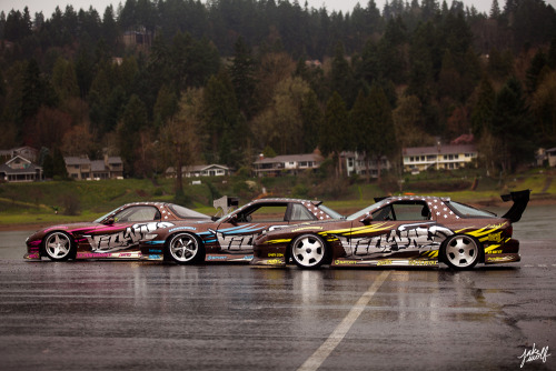 jakewolf - Here is the new look for the Villains drift cars...