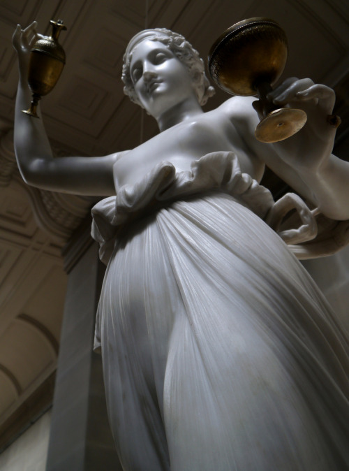 Hebe, Canova (1757-1822) by jacquemart