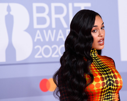 jorjasource:Jorja Smith arriving at the Brit Awards 2020 in London (February 18)