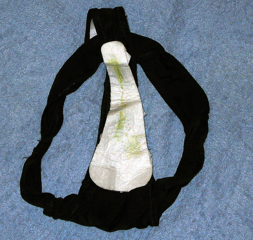 ylvaronald: By request from Roger, another good friend out here. Elizas panies after some hard days&