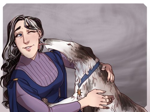 pseudocon:Cassandra deserves all the love, specifically from a pup.Inspired in no small part by @per