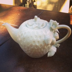 classy-white-trash:  My new teapot