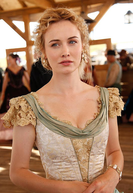 roleplayingfaces: Dominique McElligott Ugh I love her. Just rewatched Hell on Wheels with my boyfrie