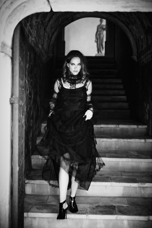 Natalie Portman by Ellen von Unwerth for UK Marie Claire, September 2015 