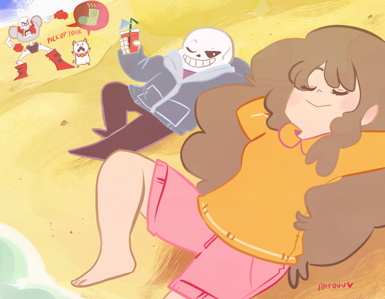 natouuloves:  i did a series of illustrations of crossovers from a couple of my favorite