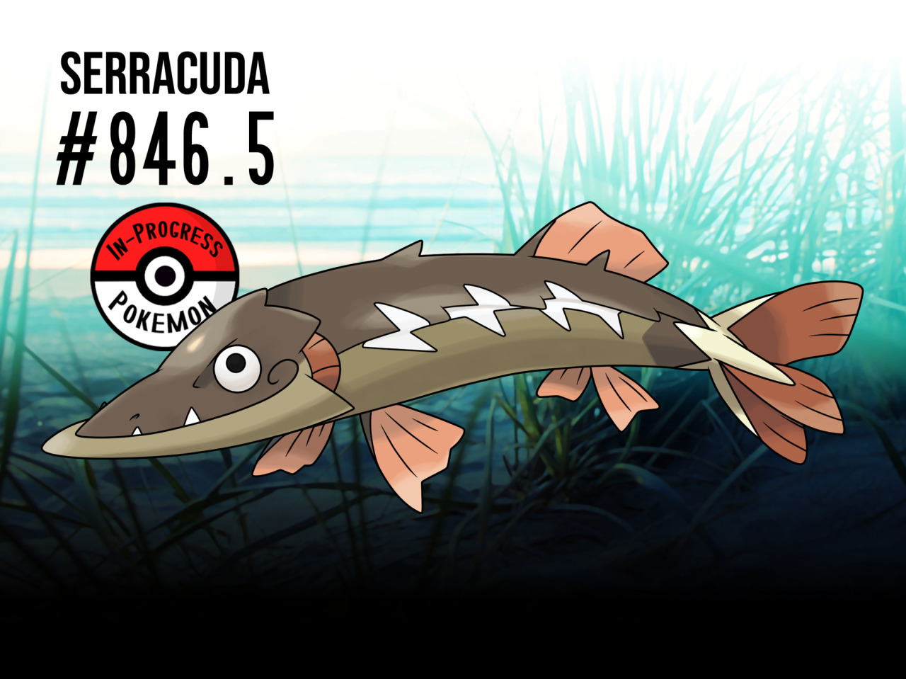 In-Progress Pokemon Evolutions — #090.5 - Shellder are aquatic