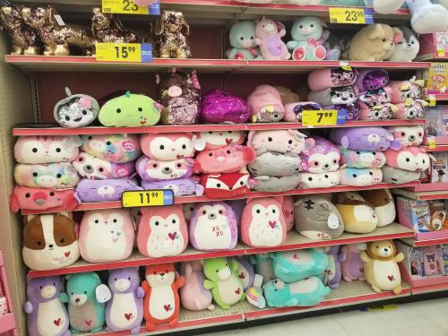 STUFFIE ALERT! Walked Into Squishmallow Heaven At Kroger Tonight. Little Me Had Such A Hard Time Resisting!