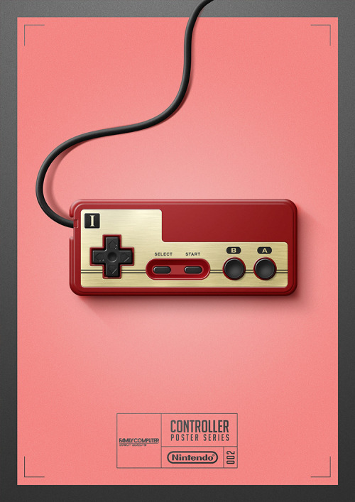 Controller Poster Series by Quentin FevreOh man the feels&hellip; oh sweet nostalgia&hellip;