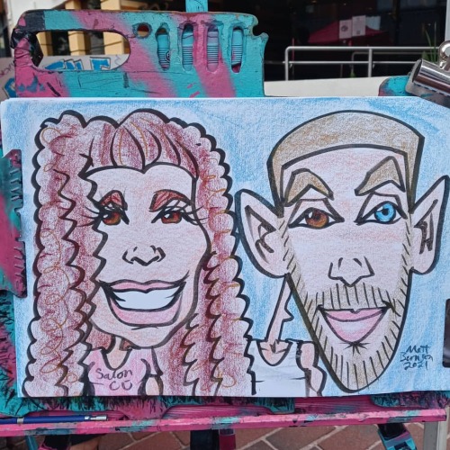 Porn Pics Caricature!   Keep moving towards your dream