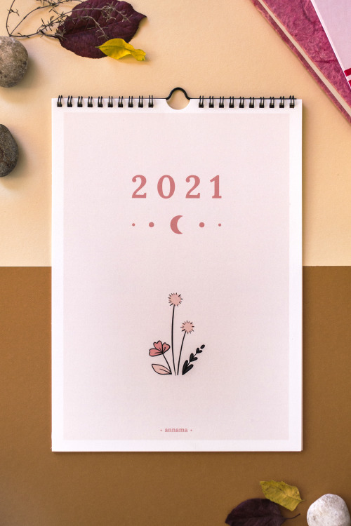 annama-art: ✿ My 2021 Wall Calendar is here! ✿ A perfect companion to go with you through the year! 