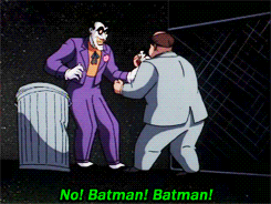 marauders4evr:  I’ve gushed about Batman: The Animated Series before. And I’ll do it again. Because I can’t express just how much I love this show. And this is the main reason that I love it. The dynamic between Batman and the ‘villains’