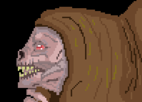 purrfurnax: purrfurnax: goris the deathclaw, pixel art is freaking hard ~we updated it together!!!!