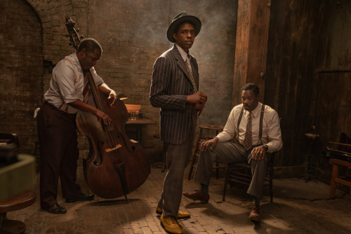 smudgemark:First look images of Viola Davis and Chadwick Boseman from “Ma Rainey’s Black Bottom,” a 