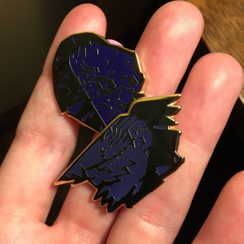 aaaaand my store is (softly) reopened! With long awaited yellowcake hard enamel pins! –> pl