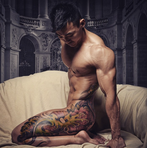 mantop10691:  韓國刺青健美男模…Andrey Jever 