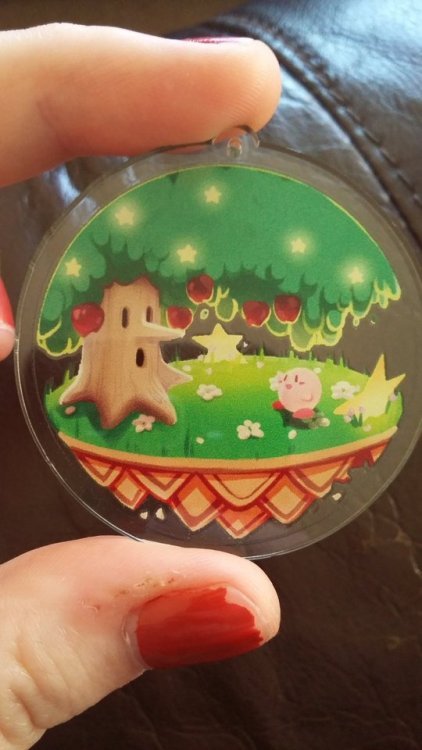  | ⋆Etsy⋆ | I have some new charms up on Etsy! There’s Kirby in Green Greens, a gateway from Spyro t