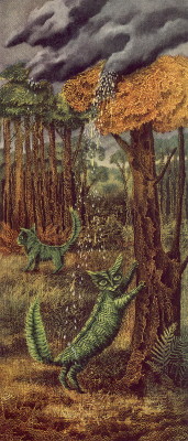 artist-varo: The Fern Cat via Remedios Varo