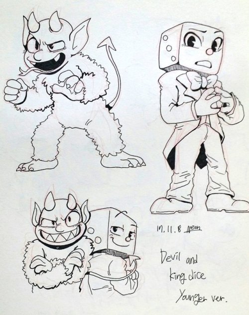 neonkalistar:Imagine young devil and king dice