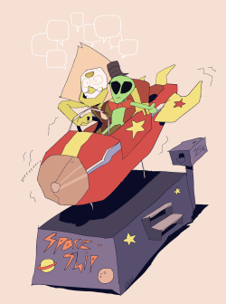 Space Adventures Of Two Green Alien Bros