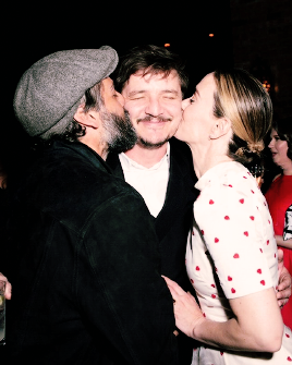 Pedro Pascal and Sarah Paulson (and Oscar Isaac) at the opening night after party of &lsquo;King