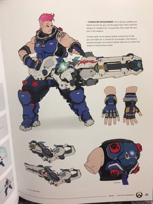 zaryahell:The Art of Overwatch: Zarya  [x]