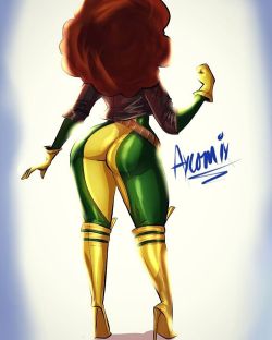 axart:  Rogue!!! #axcomix #sketchbookpro