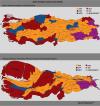 Cartogram of 2019 Turkish Local Elections Results.