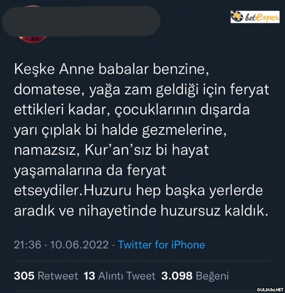 Anne babaların ilk önce...