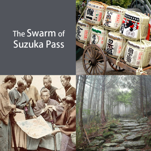 Japanese folk tales #35 – The swarm of Suzuka pass (for queen bee @todayintokyo ! Sorry for th