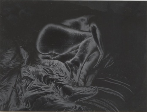 thegreatinthesmall:  Marcel Bovis, Solarized Nude (Model Genevieve Grand), 1970  