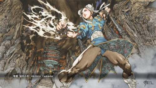 XXX hershuargames:   Chun-li’s arcade ending(SF photo