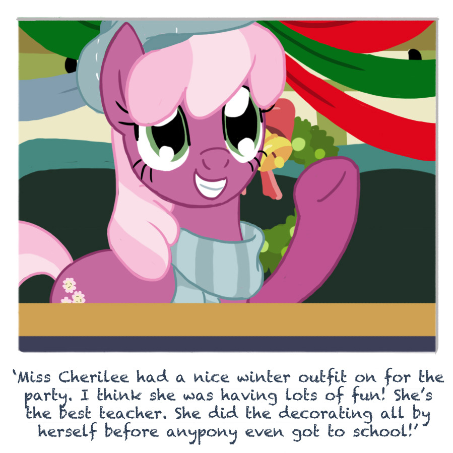 askfeatherweightquestions:  School Hearth’s Warming Party - &frac14; Shady