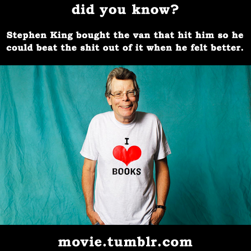 Sex movie:  Facts about author Stephen King | More pictures